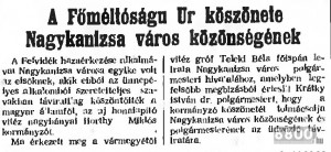 1938. december 1. Úri emberek egymás között.