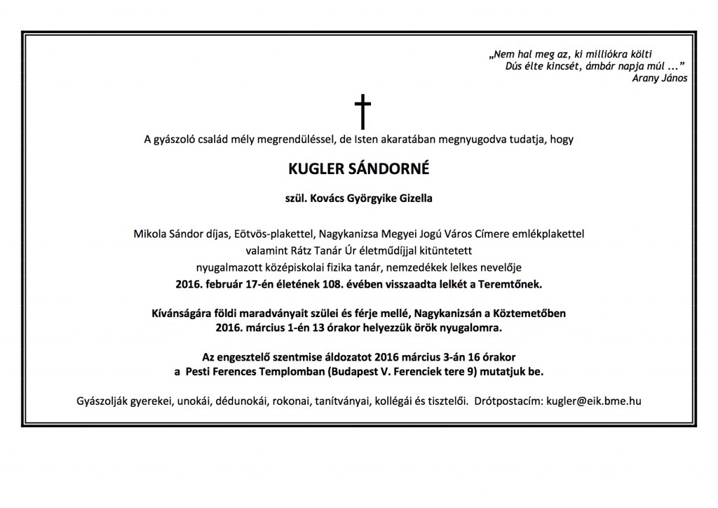 Kugler Sandorne