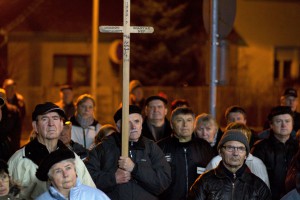 A nagykanizsai kórház szerepének csökkentése ellen demonstr