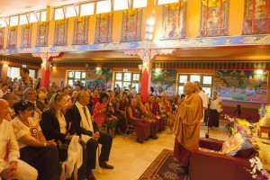 Európa legnagyobb buddhista meditációs központját avatták