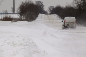 Havazás - Hófúvások nehezíthetik a közlekedést a Dunánt